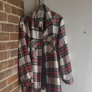 Impressions Multicolor Plaid Outerwear
